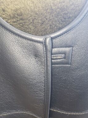 NWT. Ming Millitary Olive Green Amd Black Faux Shearling Leather Teddy Jacket XL